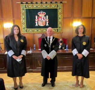 Acto de Juramento ascenso a la categoría de Magistrado por el turno de antigüedad